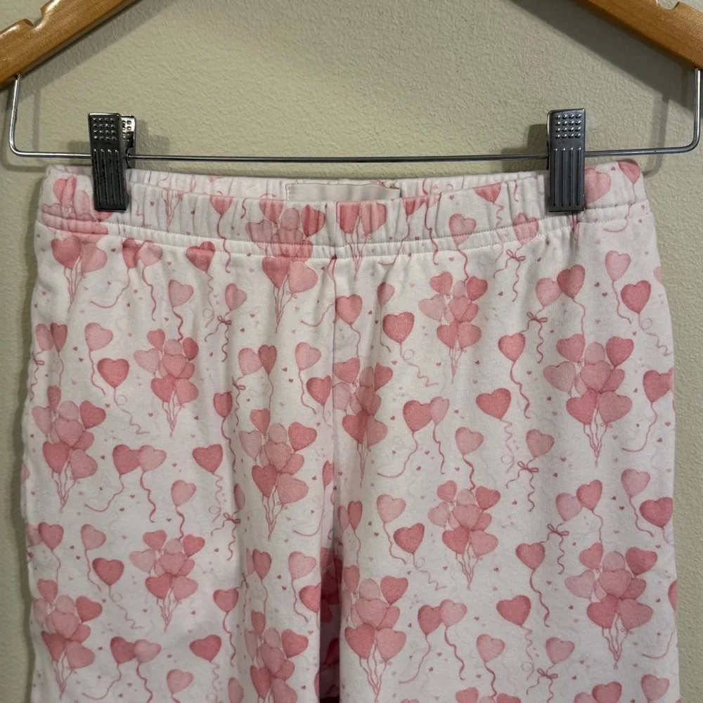 Dondolo Women’s Pink Heart Balloon Pajama Set Size S Valentine Collection Lounge - Picture 6 of 11